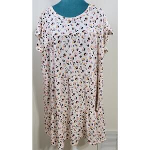 Anthropologie Entro Dress Womens Large Whimsical Cottagecore Grandmacore Ruffled